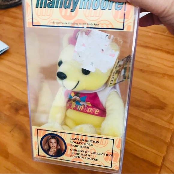 NWT Mandy moore limited edition collectible rare bear - Picture 3 of 5